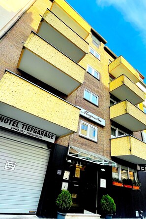 Façade de l’hébergement