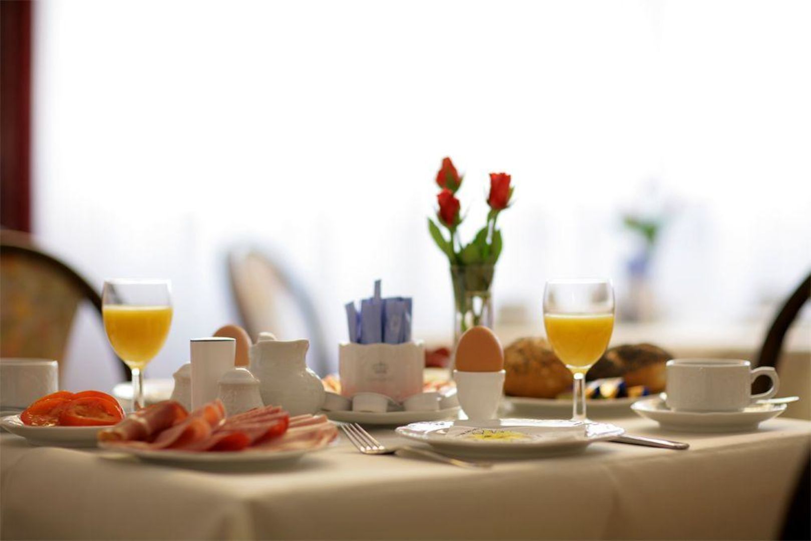 Daily buffet breakfast (EUR 15 per person)