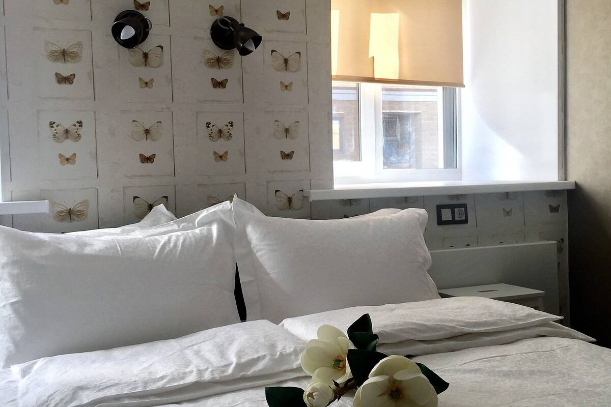 Dúplex familiar (  №2) | Caja de seguridad en la habitación y decoración personalizada