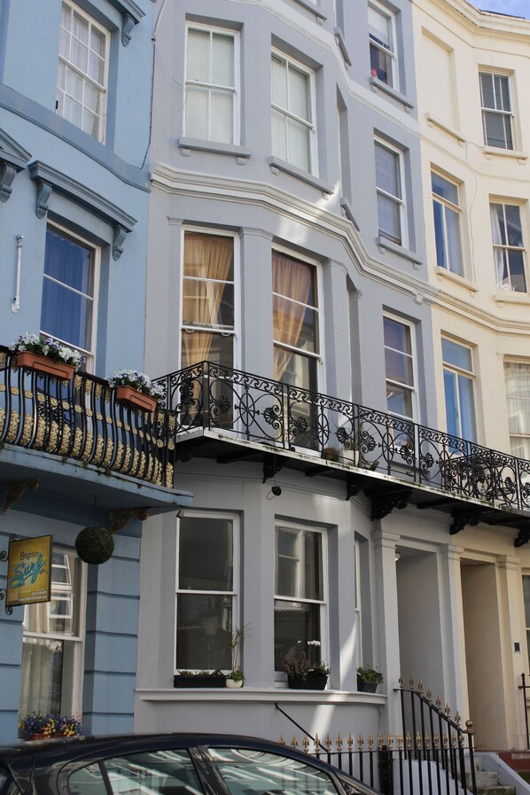 Fassade der Unterkunft