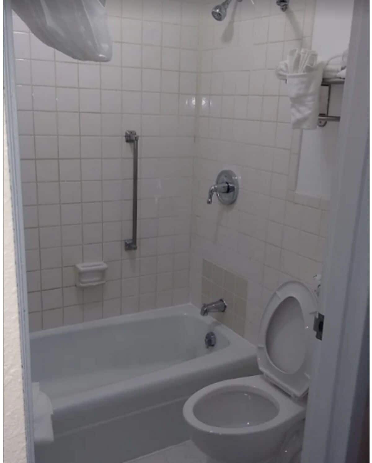Bañera con ducha