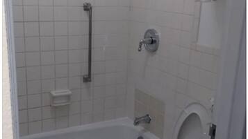 Combined shower/tub