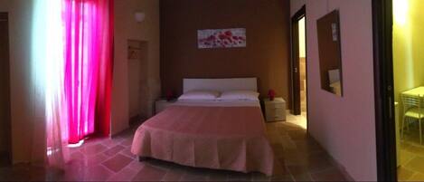 Chambre Double, balcon