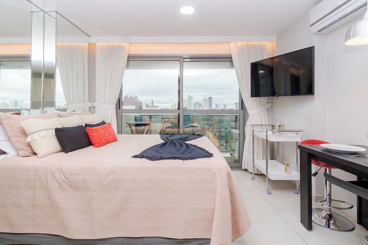Appartement | 1 slaapkamer, verduisterende gordijnen, gratis wifi, beddengoed