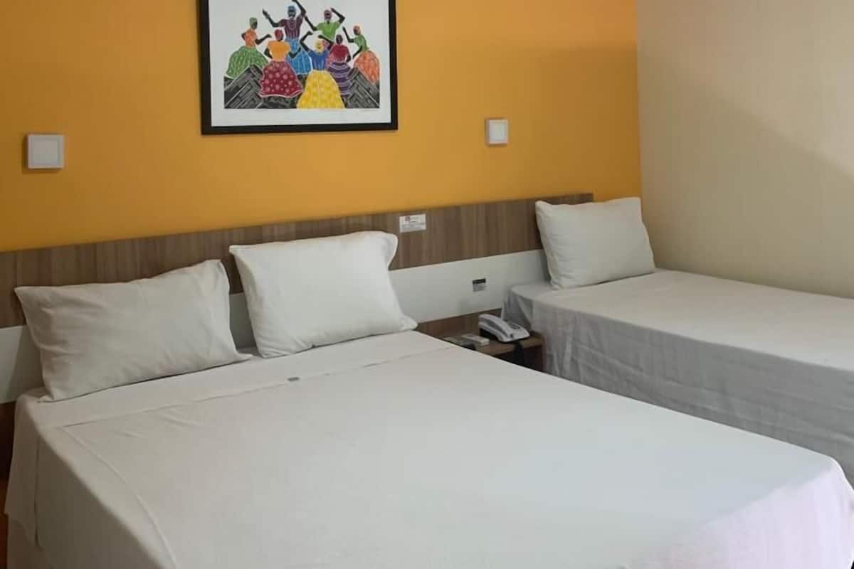 Standard Triple Room | Minibar, desk, blackout drapes, free WiFi