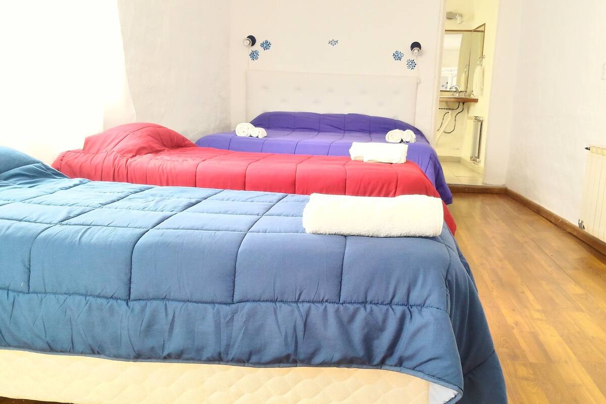Standard Quadruple Room, 1 Bedroom, Mountain View | Premium bedding, free cots/infant beds, free WiFi
