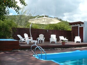 Seasonal outdoor pool