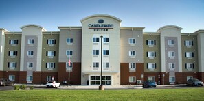 A multi-story hotel with a prominent 'CANDLEWOOD SUITES' sign. - Candlewood Suites - Lancaster West by IHG (Lancaster)