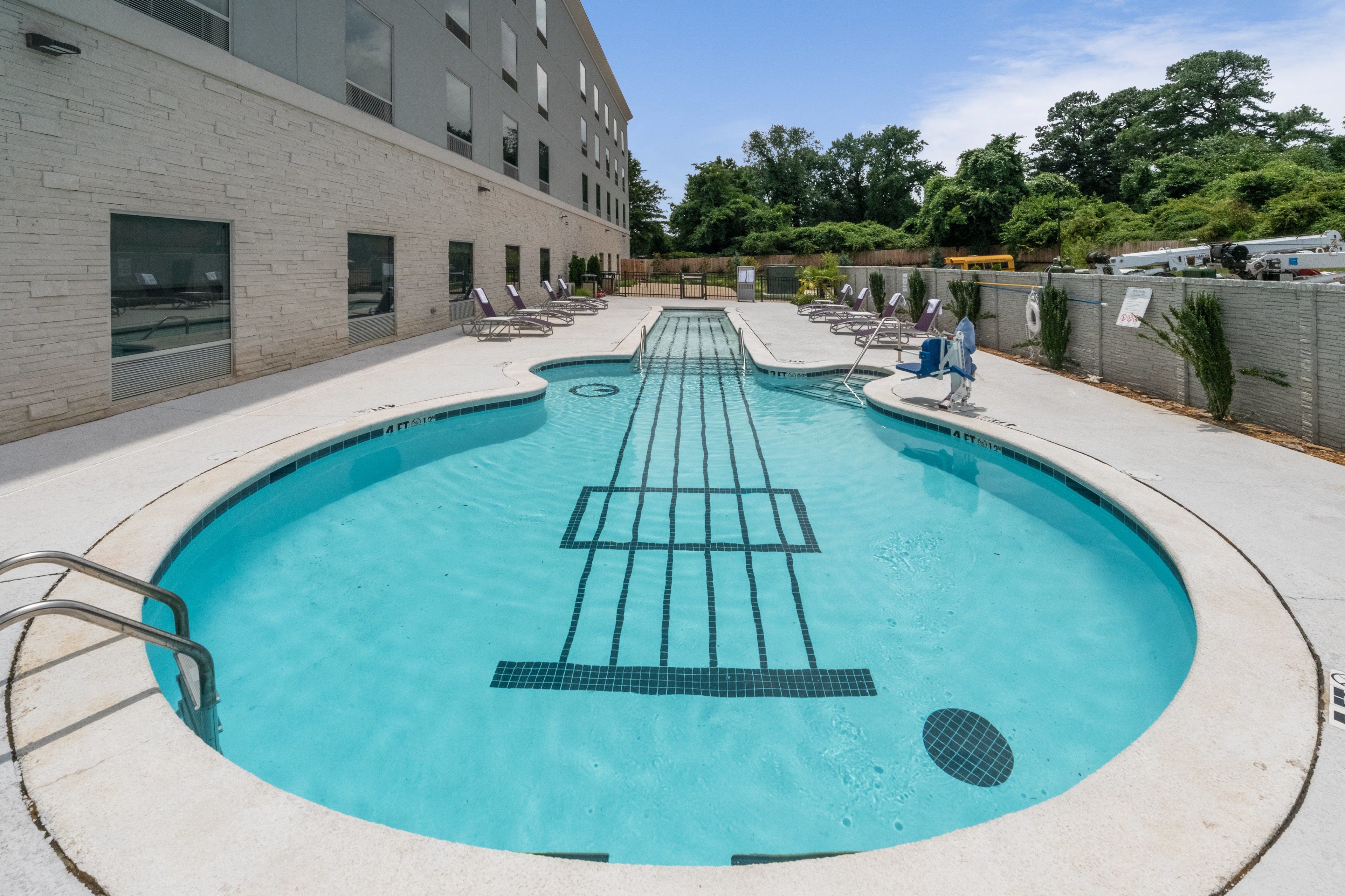 seasonal outdoor pool