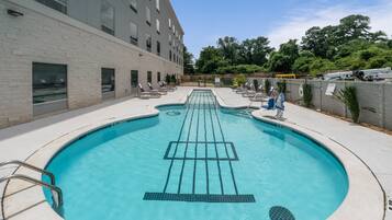 Seasonal outdoor pool