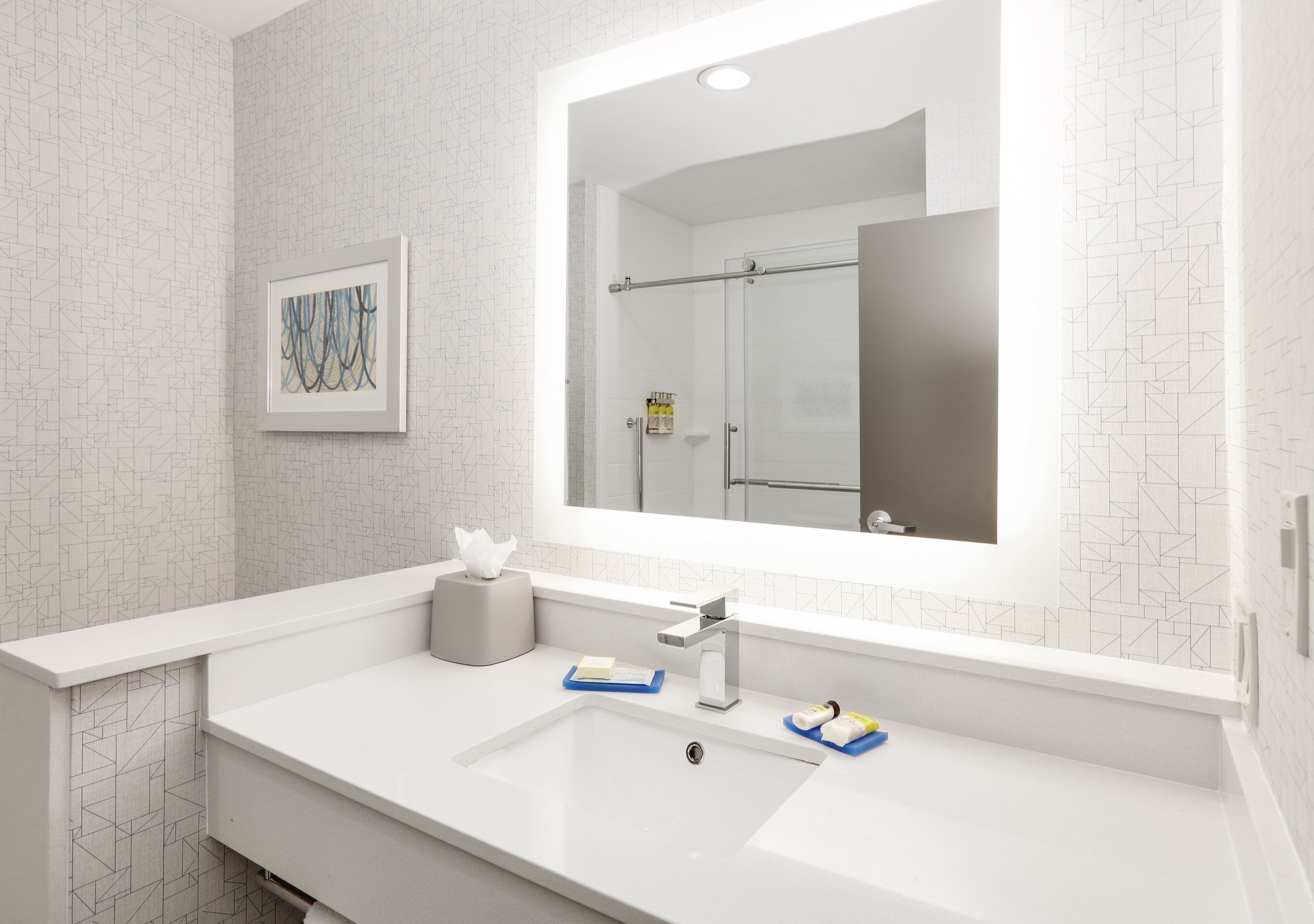 free toiletries, hair dryer, towels, soap