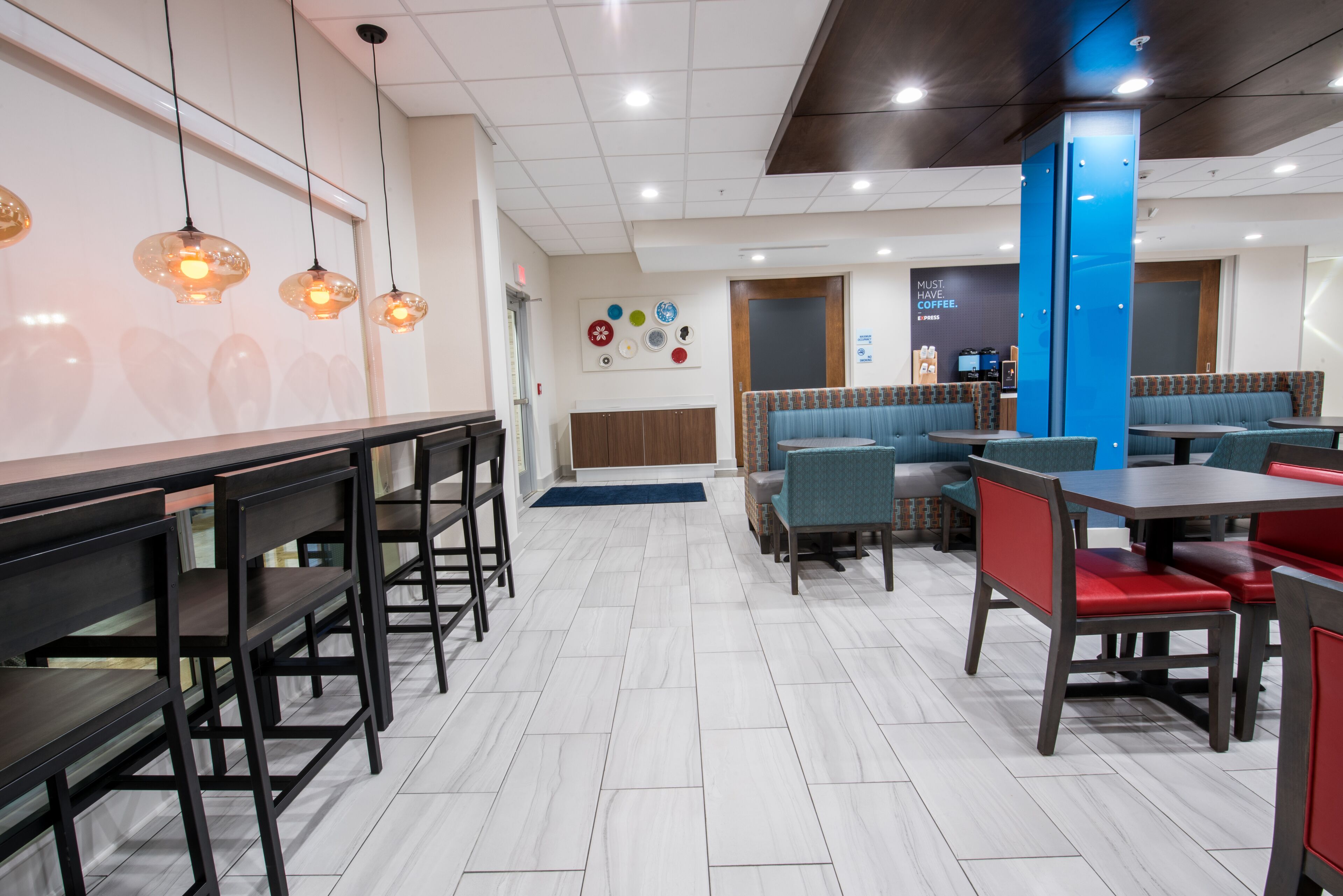 Frokostbuffé er inkludert hver dag