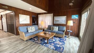 Cottage, 3 kamar tidur | Area keluarga | TV LCD, perapian, dan pemutar DVD