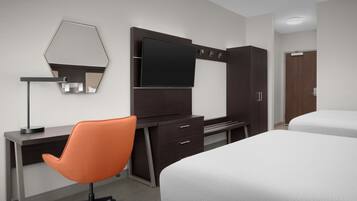 Literie de qualité, coffre-fort, bureau