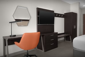 Premium bedding, in-room safe, desk, laptop workspace