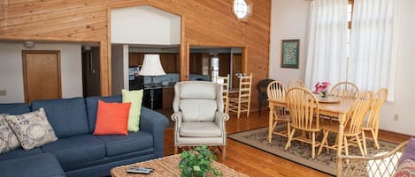 Cottage, 3 Bedrooms | Living area | TV, DVD player