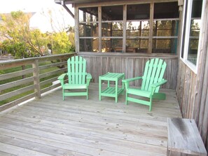 Cottage, 3 Bedrooms | Terrace/patio - Tilghman's Nette 3 Bedroom Cottage by RedAwning (Hatteras)