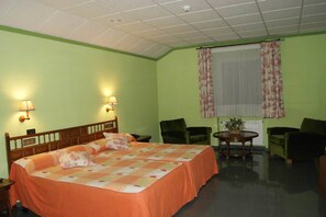 Double or Twin Room, Non Smoking | In-room safe, desk, free cots/infant beds, rollaway beds