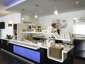 Daily buffet breakfast (EUR 8.50 per person)