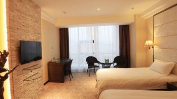 Twin Room | Blackout drapes, iron/ironing board, free WiFi