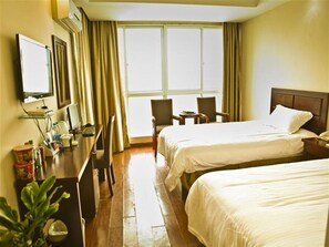 Superior Twin Room | In-room safe, iron/ironing board, free WiFi - GreenTree Inn Yancheng Xiangshui Bus Station Express Hotel (Yancheng)