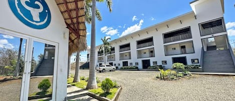 Façade de l’hébergement