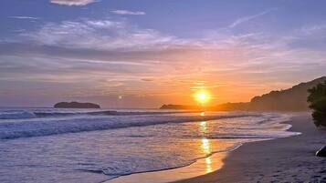 Beach nearby, white sand