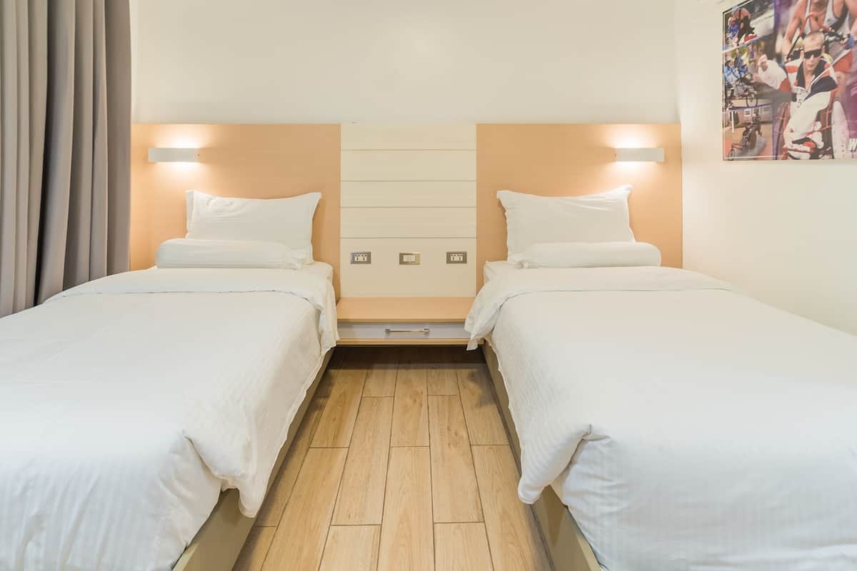 Superior kamer | Hypoallergeen beddengoed, verduisterende gordijnen, geluiddichte muren