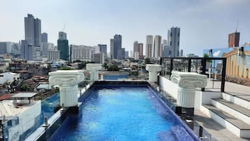 Piscina en la azotea