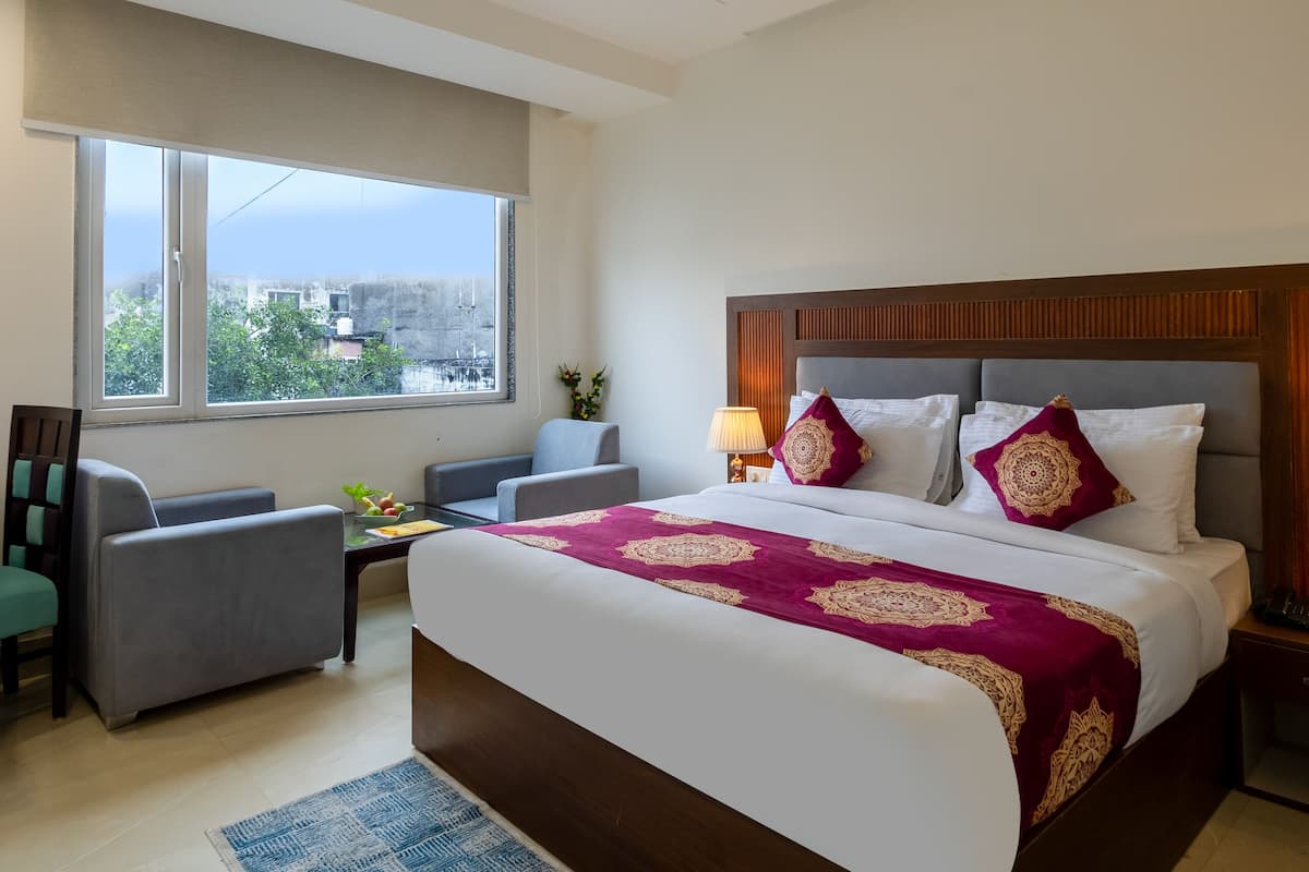 Habitación ejecutiva | Sábanas de algodón egipcio y ropa de cama de alta calidad