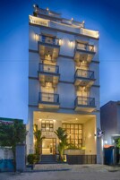 Front of property – evening/night