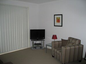 Apartment, 2 Bedrooms (35 Grose St) | Living area | 80-cm flat-screen TV with digital channels, TV - Parkside Apartments (Parramatta)