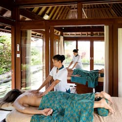 Couples treatment room(s), deep-tissue massages, body scrubs, facials