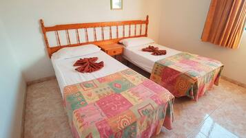 1 bedroom, desk, blackout drapes, iron/ironing board (on request)