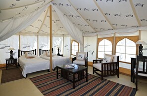 Tenda Luxury, 1 camera da letto, vista giardino | Biancheria in cotone egiziano, biancheria da letto di alta qualità