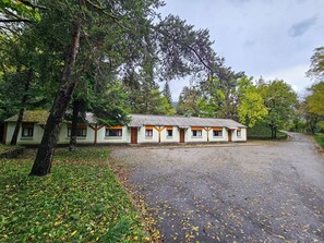 Fassade der Unterkunft