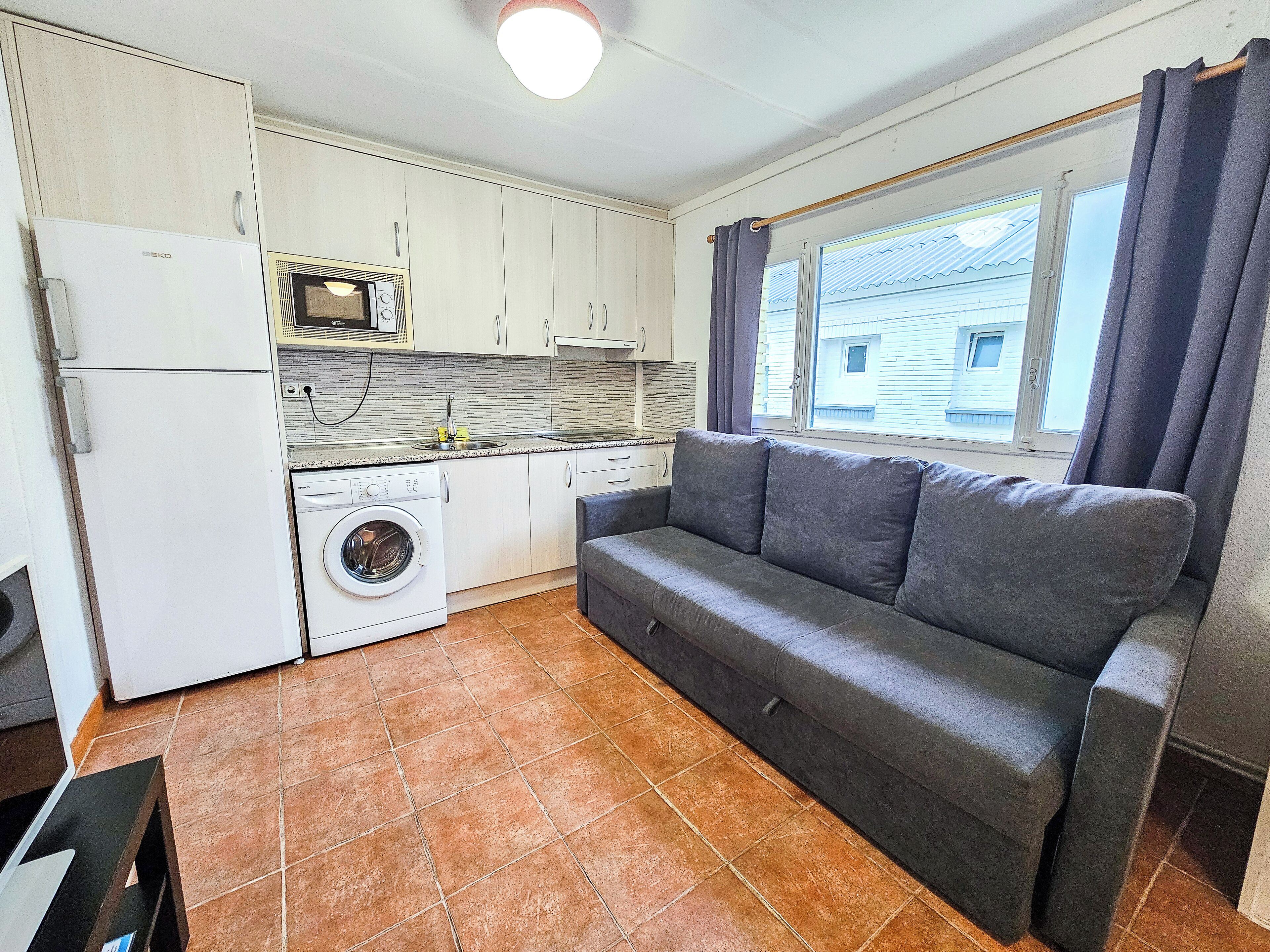 Appartement, 3 chambres (7 pax) | Coin séjour | Télévision à écran plat