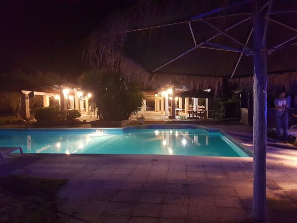 Seasonal outdoor pool