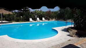 Seasonal outdoor pool