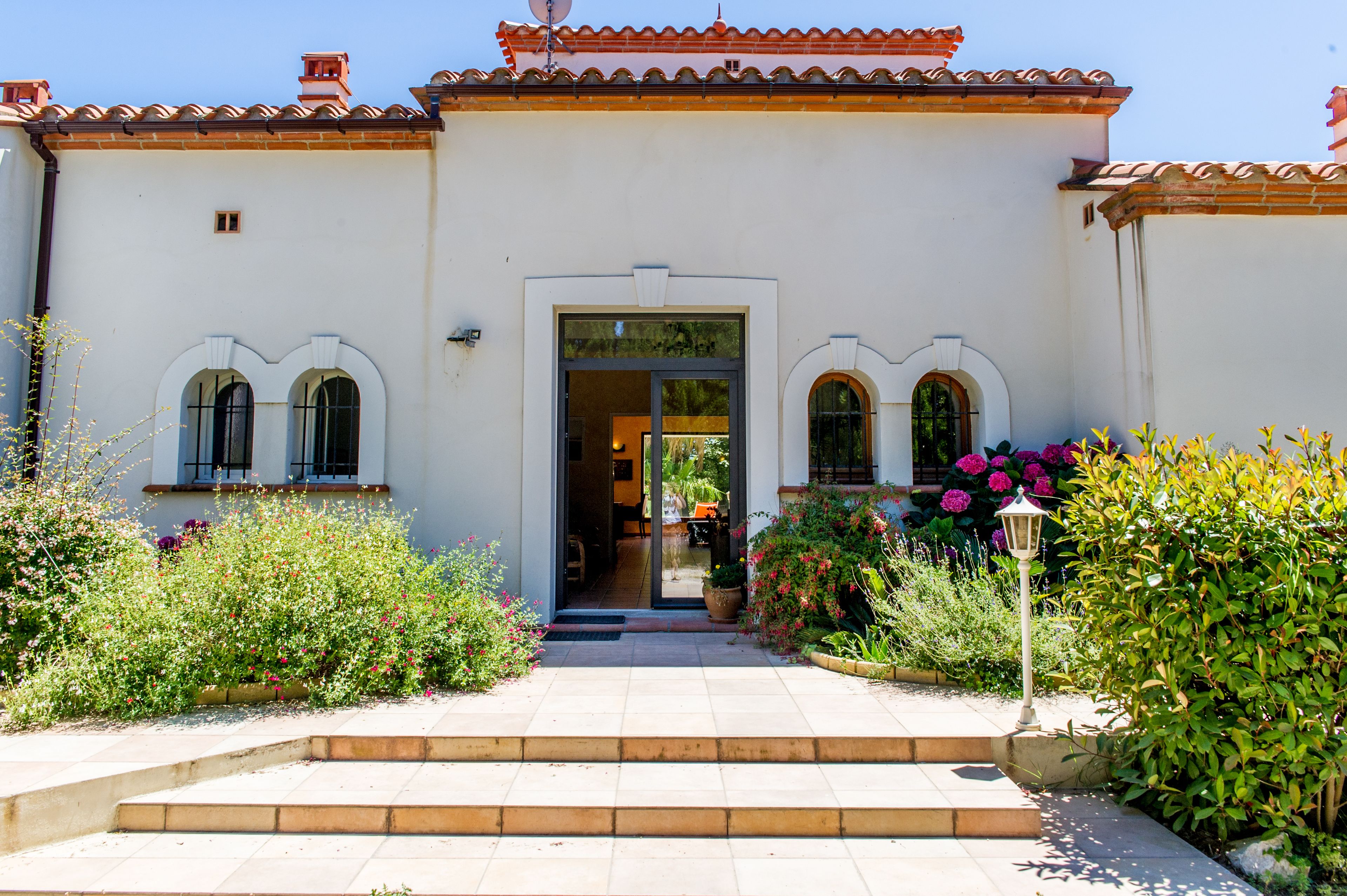 Entrée de l’hébergement