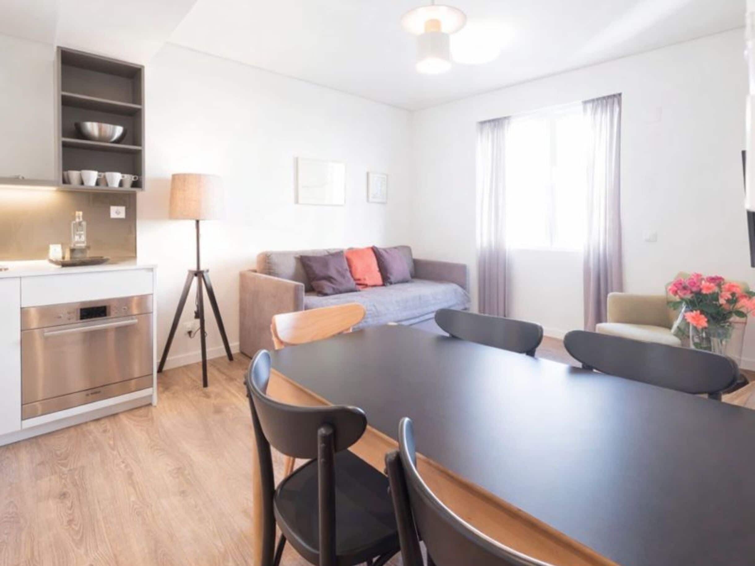 Two-Bedroom Apartment | Living area