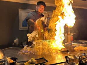 2 restaurants, breakfast, lunch, dinner served; Asian cuisine 