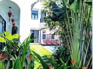Superior Room, Garden View, Ground Floor | Garden view - Vinci Villa Hoi An (Da Nang)