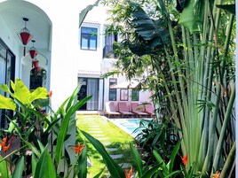 Vista al jardín