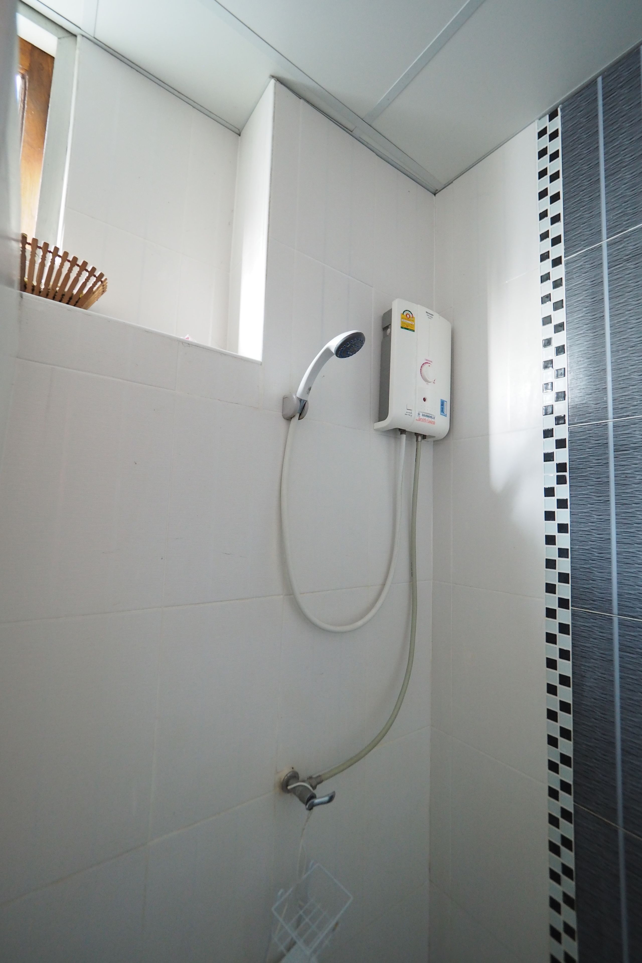 Badkamer met douche
