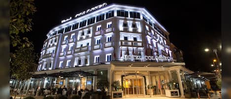 Front of property – evening/night