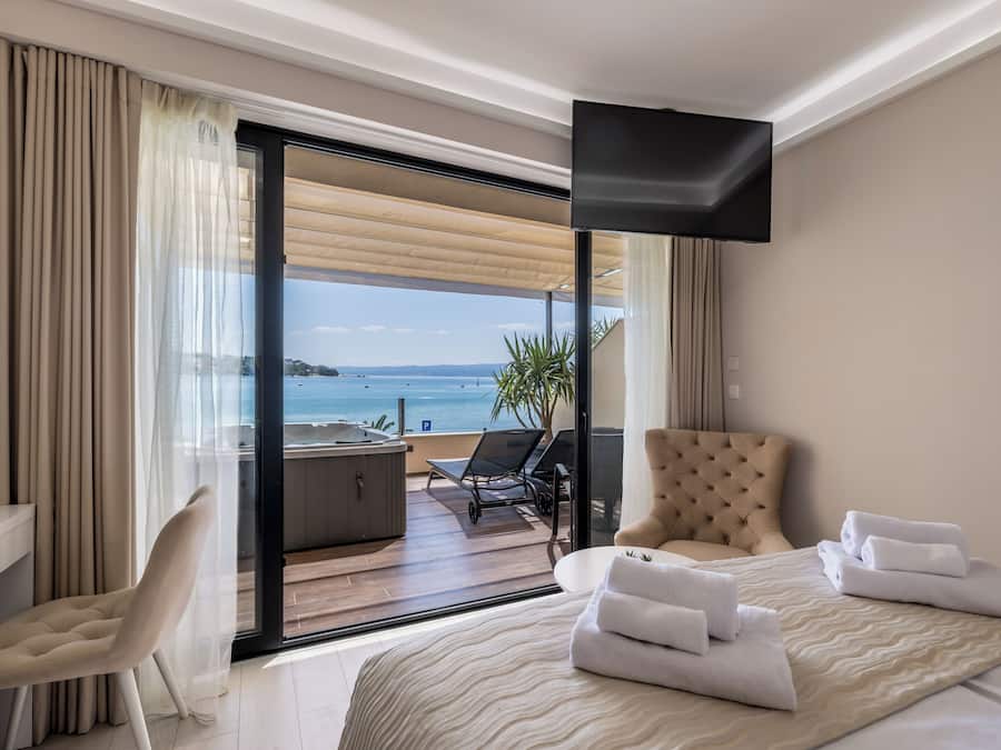 Habitación exclusiva, no fumadores, vistas al mar
