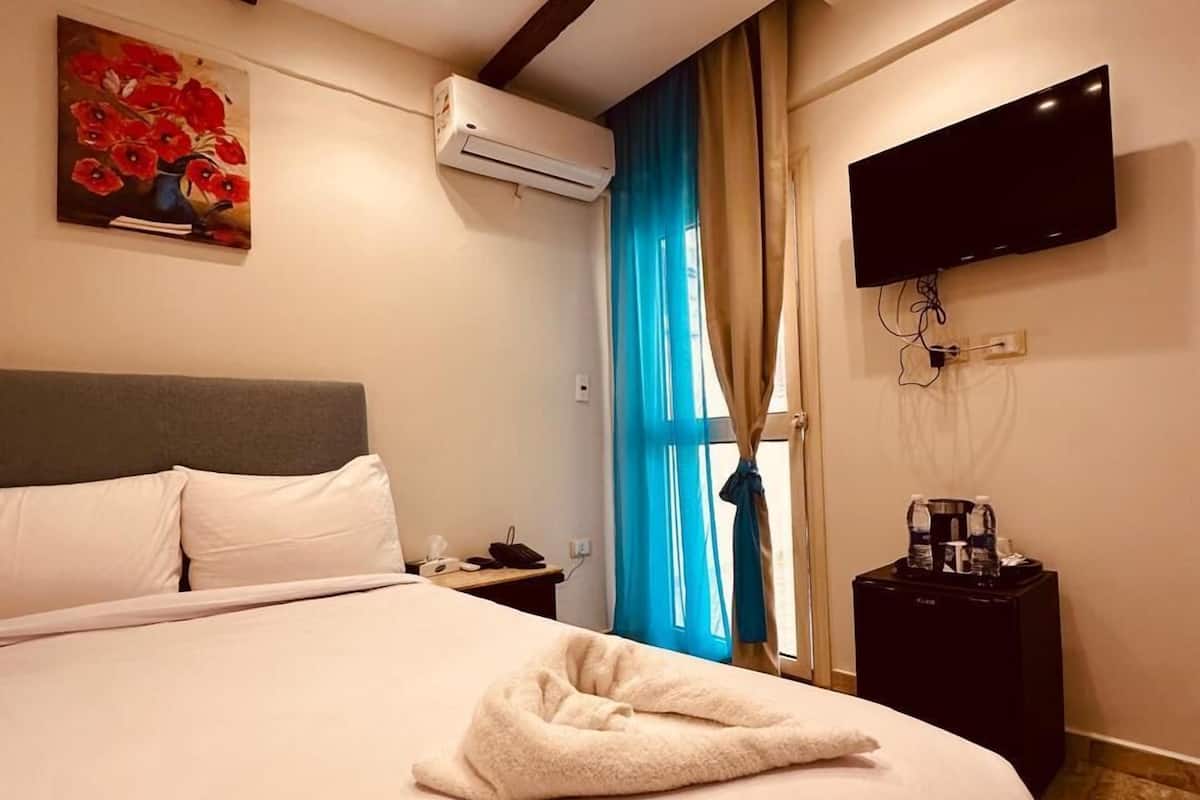 Sábanas de algodón egipcio, ropa de cama de alta calidad y minibar