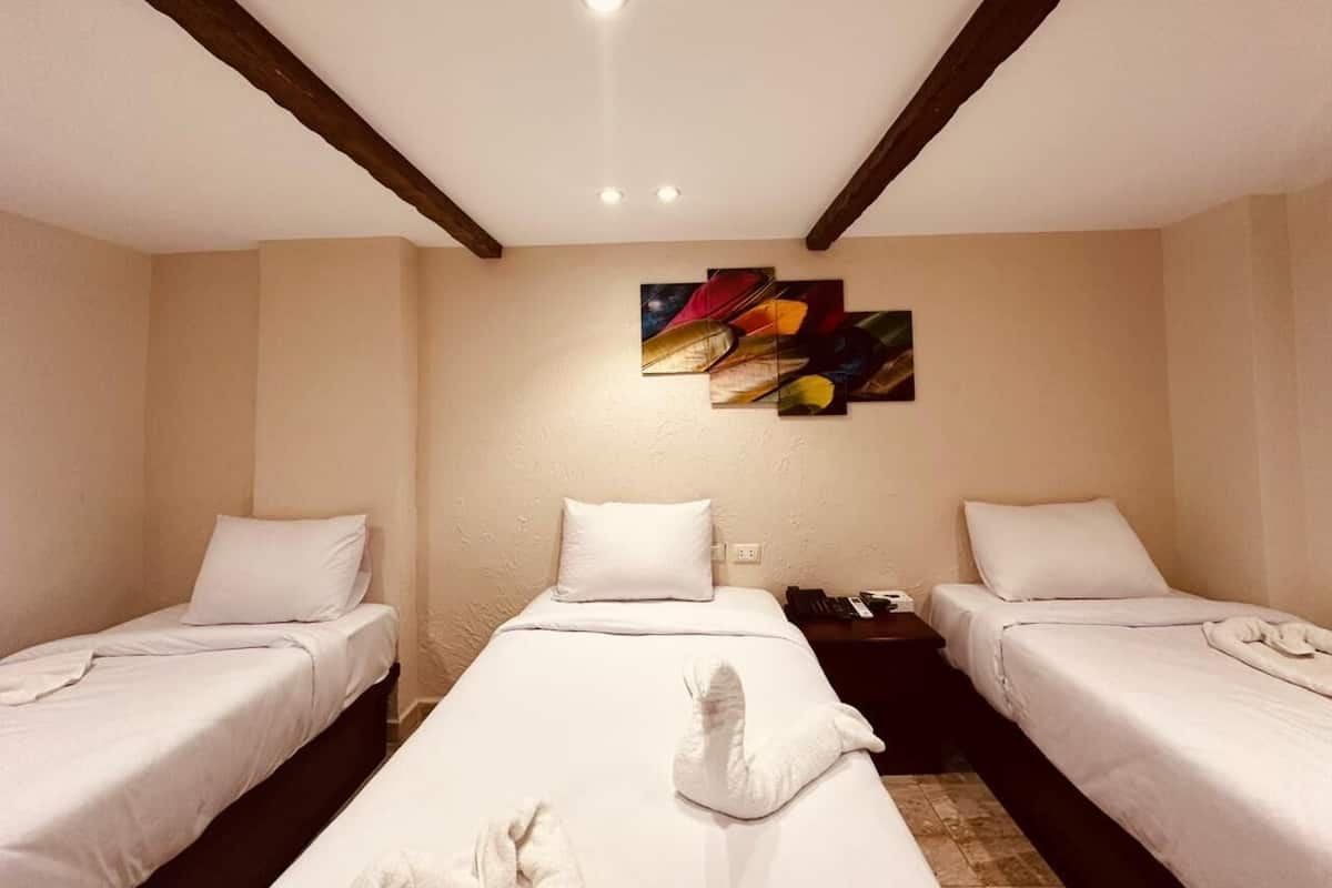 Egyptian cotton sheets, premium bedding, minibar, desk