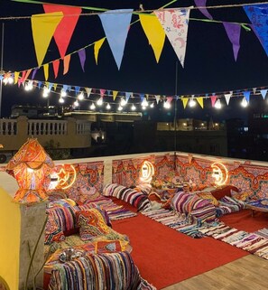 Rooftop terrace - Giza Pyramids Inn (Giza)